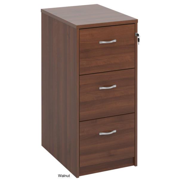 Maestro Lockable Wooden Filing Cabinet - 45KG Capacity Per Draw